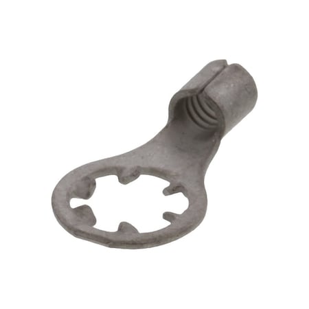 Molex Ring Terminal, #10 Stud Size, 14 AWG, Bare Insulated, Crimp Termination Only 190740019